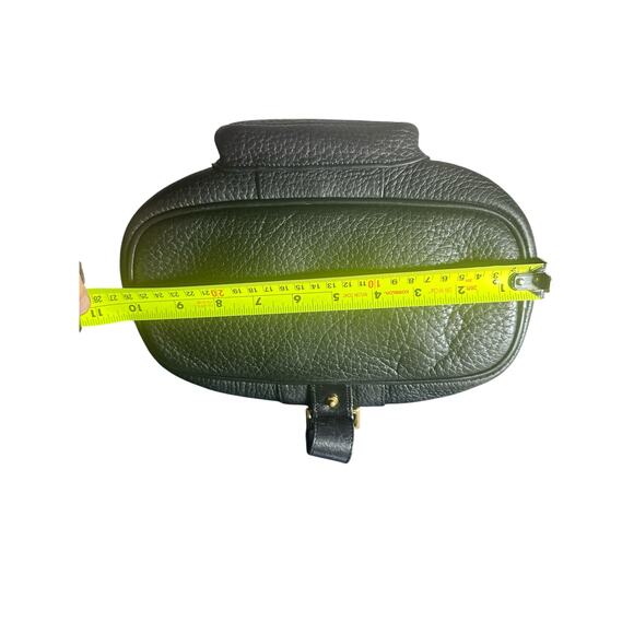 Vintage Dooney & Bourke Black All Weather Leather Sling Backpack Quiet Luxury - Picture 6 of 13